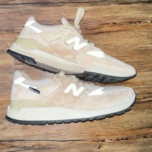 Mens New Balance SuperFabric x 998 Made in USA 'Cream'